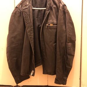 Vintage leather jacket